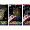 Scratch art kit A4& pix , Grafix
