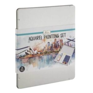 Acuarela 28 culori cutie , Grafix