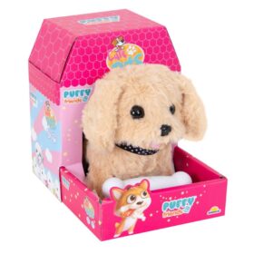 Catel interactiv de plus bej-Puffy Friends