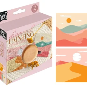 Diamond painting Coaster set2 piese , Grafix