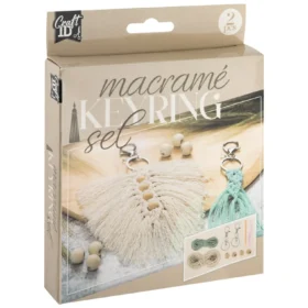 Breloc Macrame 2 piese 3x9cm-6x10cm , Grafix