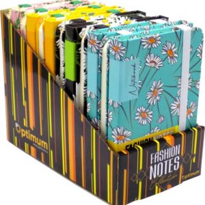 Notes cartonat A6 fashion floare, Optimum carnetel DAISEI