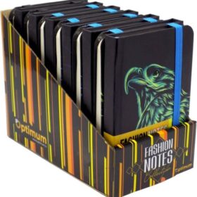 Carnetel cu coperta cartonata A6 fashion animale,Optimum