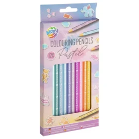 Set 12 creioane colorate Pastel Moxy