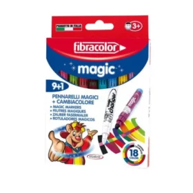 Carioca Fibracolor  Magic, 9+1 culori