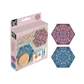 Set pictura cu diamante Grafix, 2 modele , hexagon