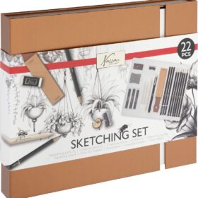 Set profesional de desen Nassau fine Art, 22 bucati in cutie