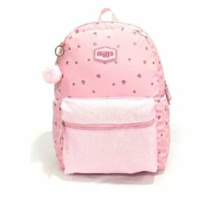 Ghiozdan  roz Milla 42x32x20cm