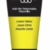 Culori acrilice  tempera 75ml galben Milla