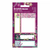 Notes adeziv ErichKrause Floral Soul, 70X52 mm, 20X70 mm, 70X20 mm, 80 foi