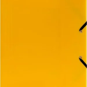 Mapa plastic elastic Spree A4 PP400 microni Galben