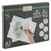 Tabla led A3 Nassau fine Art, pentru desenat, include cablu usb