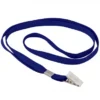 Snur cu clip pt ecuson Spree Bleumarin