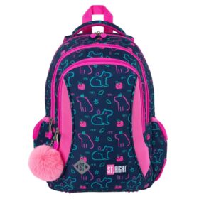 Ghiozdan prescolar Majewski ST Right, 3 compartimente, 45 x 35 x 20 cm Capybara