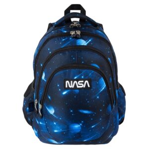 Ghiozdan scolar Majewski ST Right,  4 compartimente, 43 x 32 cm  Planets 2025