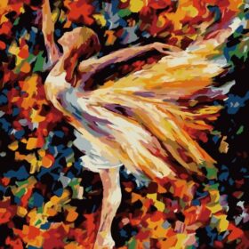 Pictura pe numere 40×50 cm Balerina
