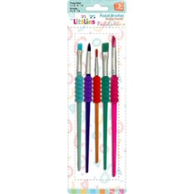 Pensule 6 /set plastic pastel , The Littlies