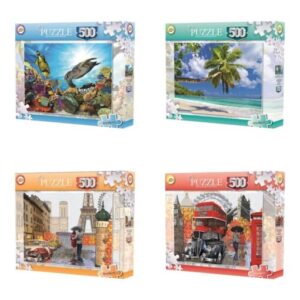 Puzzle 500 piese 26,5x23x4,5cm , Grafix