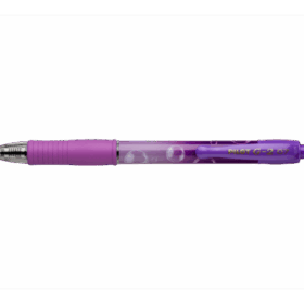 Roller cu gel G2 Bubble Violet scriere albastra , Pilot