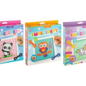 Set broderie +rama 15x15cm , Grafix