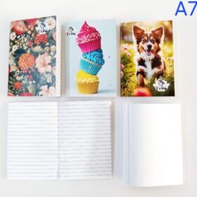 Carnetel A7 capsat 50 file Velin /dictando