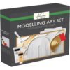 Set modelat plastilina 250ml+1 lama razuitor , Grafix