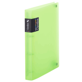 Caiet mecanic PP A4 4 inele Opaline Verde