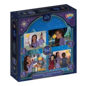 Puzzle 4in1 12/15/20/24 piese 28,5×20,5cm Dorinte