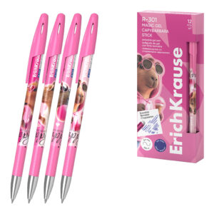 Pix ErichKrause cu stergere CapyBarbara 0,5 Magic Gel Stick albastru