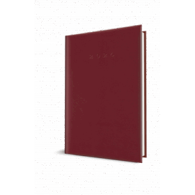 Agenda datata A5 2026 ,352 pagini Standard culoarea Bordo, Herlitz