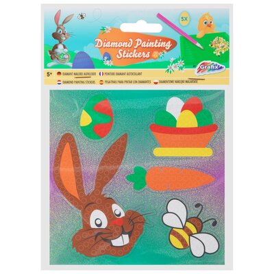 Pictura cu diamante - set de 5 buc. stickere Paste , Grafix - imagine 5