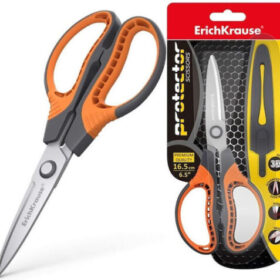 Foarfeca ErichKrause Protector 16,5 cm Gray-orange