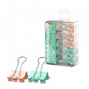 Clips ErichKrause Pastel Bloom 19mm -10buc /borcan