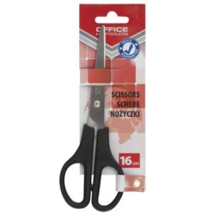 Foarfeca metalica de birou Office Products 16cm negru