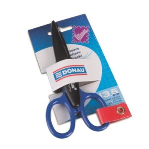 Foarfeca scolara pentru decoratiuni Donau 13,5cm diverse culori