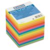 Cub hartie color DONAU, 700 file, neon, 90 x 90 x 90 mm, infoliat