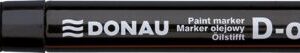 Marker cu vopsea DONAU D-Oil, scriere de 2.8 mm, Negru