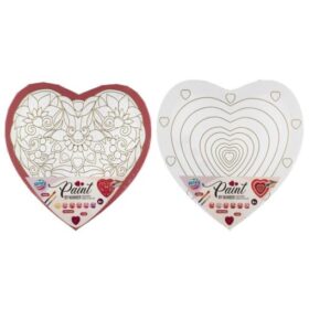 Pictura pe numere Inima 29x29cm