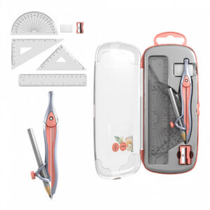 Trusa geometrie ErichKrause Pastel Bloom Peach