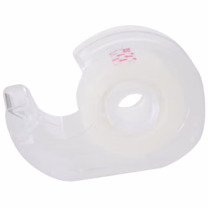 Banda adeziva de birou Office cu dispenser in folie 19mmx33m