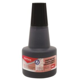 Tus pentru stampila OFFICE Products, cu picurator, 30 ml, negru