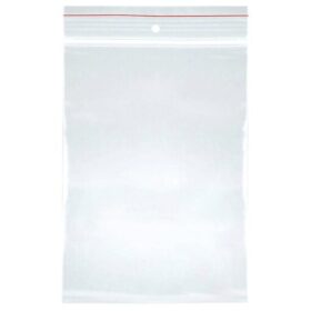 Pungi din plastic cu inchidere zip lock tip fermoar, 80 mm x 120 mm, 100 buc/set