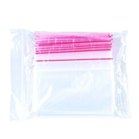 Pungi din plastic cu inchidere zip lock tip fermoar, 120 x 180 mm, 100 buc/set, transparent, 10/set