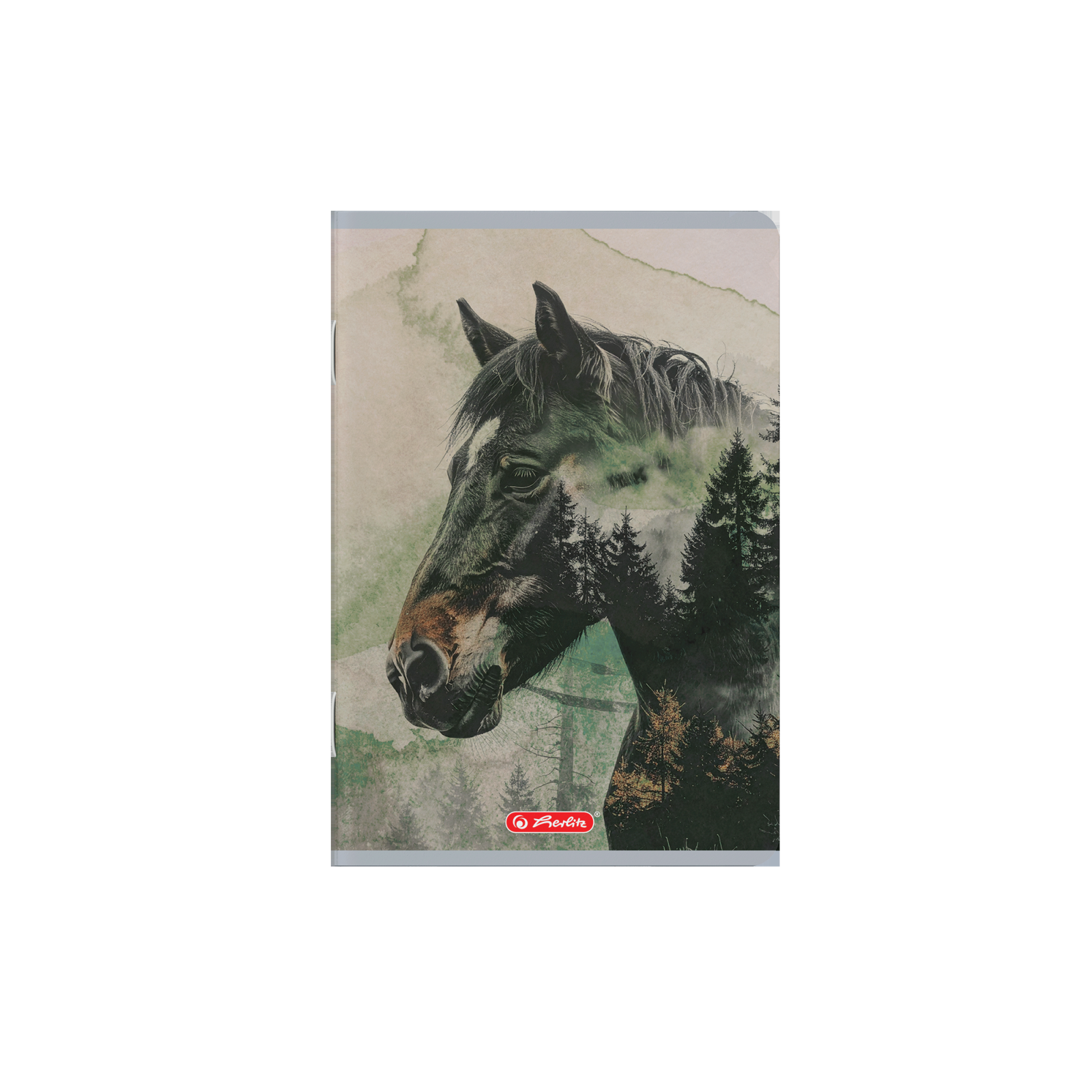 Caiet A5 48 File Velin , Herlitz - imagine 2