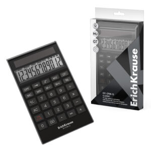 Calculator 12-Digit ErichKrause DC-2708-12 Classic, black
