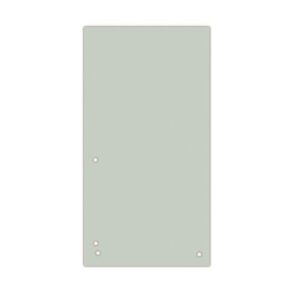 Separatoare C7 din carton DONAU, 105 x 240mm, 100 buc/set, gri