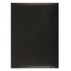 Mapa din carton OFFICE Products, cu elastic vertical, carton 300 gsm, negru