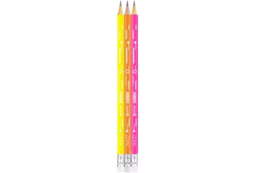 Creion cu guma Maped Neon HB FSC
