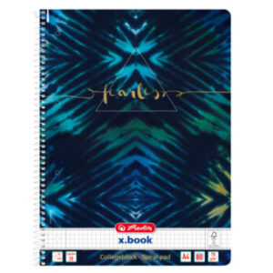 Caiet A4 80 F Spirala patratele New Batik Fearless