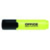 Textmarker OFFICE Products FLUO, scriere de 2-5 mm, galben